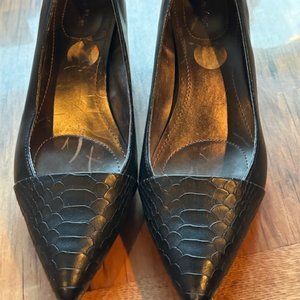 Calvin Kein Black Heel Shoes